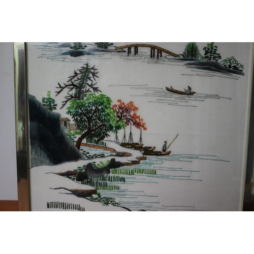 466 - Chinese Embroidered Stitch Picture
54cm x 36.5cm