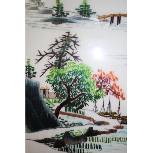 466 - Chinese Embroidered Stitch Picture
54cm x 36.5cm