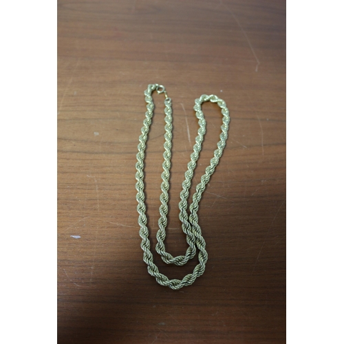 470 - Bijoux Cascio Rope Necklace