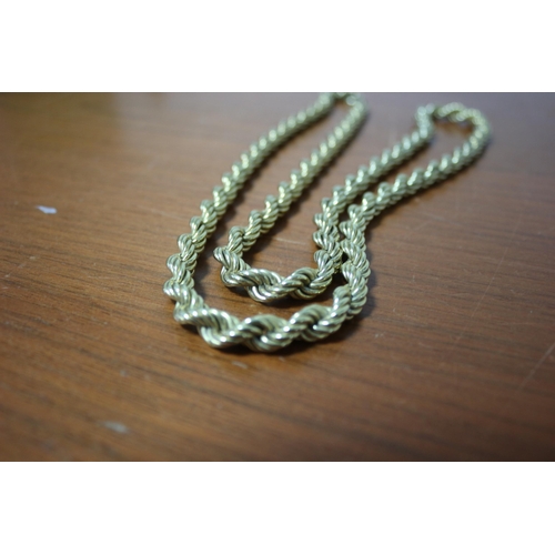 470 - Bijoux Cascio Rope Necklace