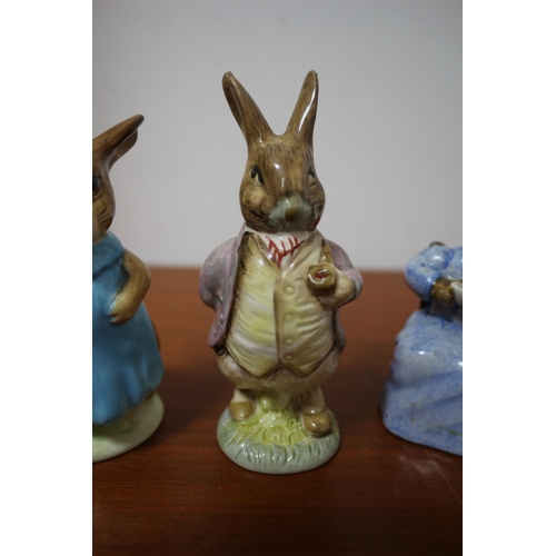 472 - 3 x Beswick Beatrix Potter's Figures