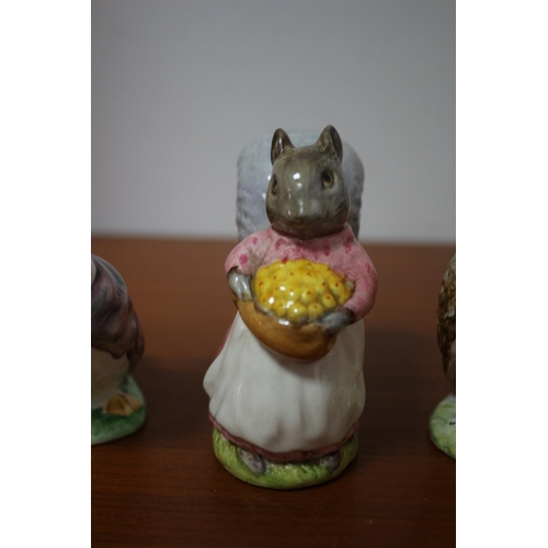 473 - 3 x Beswick, Beatrix Potter's Figures