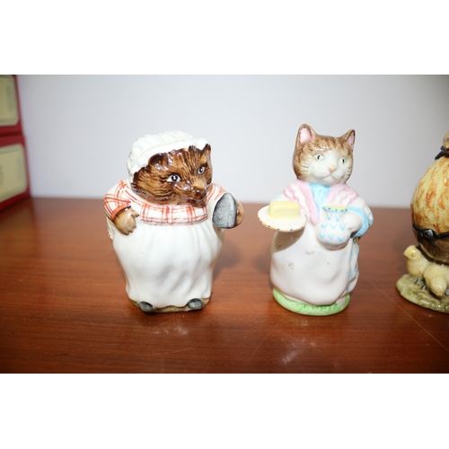 475 - 4 x Beswick Beatrix Potter's Figures plus 1 x Royal Albert Benjamin Bunny Figure