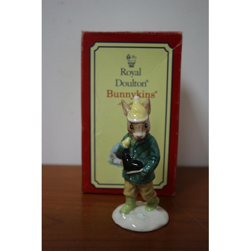 481 - Royal Doulton Boy Skater Bunnykins Figure with Box