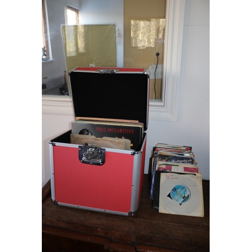 2 - Bundle of Records including Flight Case