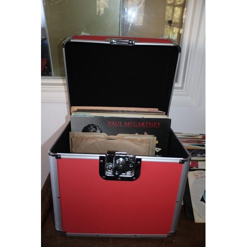 2 - Bundle of Records including Flight Case