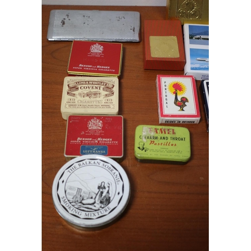 26 - Selection of Playing Cards & Tins