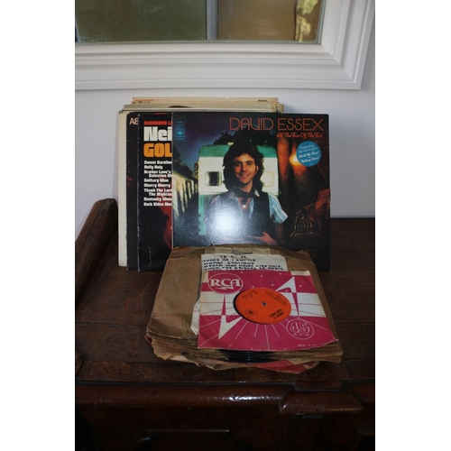 3 - Bundle of Records including David Essex, Abba etc