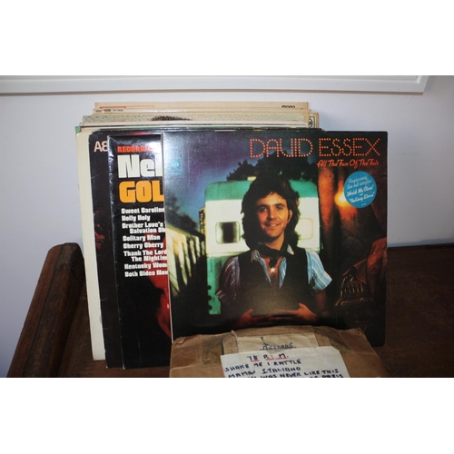 3 - Bundle of Records including David Essex, Abba etc