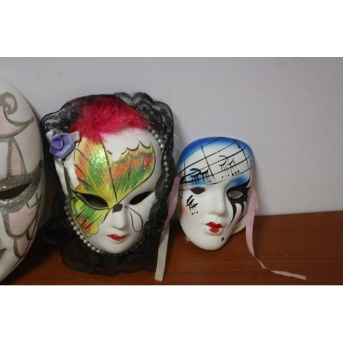 30 - Collection of Venetian Masks, China