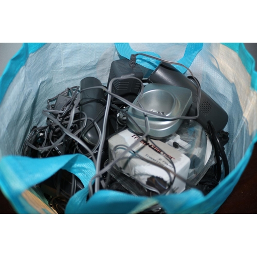 37 - Large Bundle of Electrical Leads plus House Phones