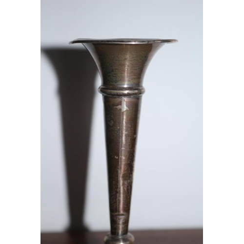 41 - Hallmarked Silver Candlestick Holder, 43.9g