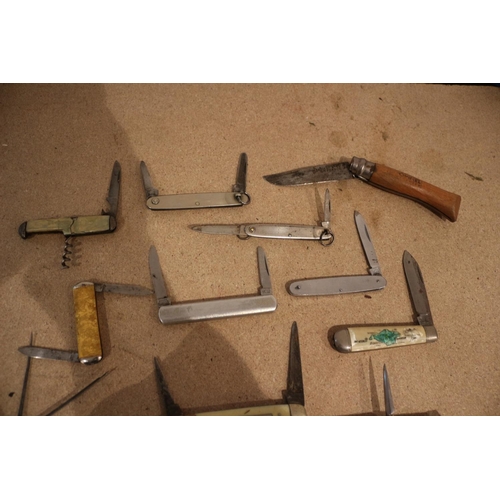 57 - Selection of Pen and Fruit Knives