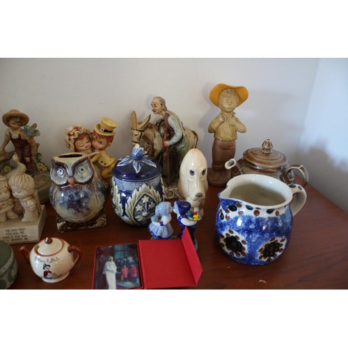 6 - Mixed Lot including Figurines, Pottery Items, Jasperware