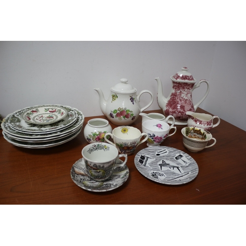 126 - Selection of Chinaware, Alfred Meakin, Copeland, Spode, Some Nibbles