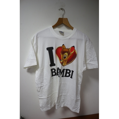 148 - I Love Bambi Promo T-Shirt, Size L