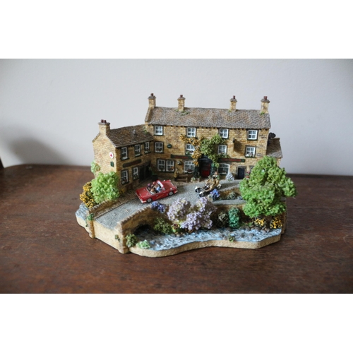 154 - BBC Last of The Summer Wine Danbury Mint, There May be Trouble Ahead Ornament 18cm Wide