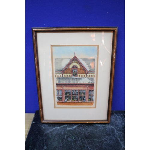 248 - Limited Edition Watercolour Serigraph 8/125 ‘The Conservatory’ Signed by Laurence ‘82 - 35 x 46cm