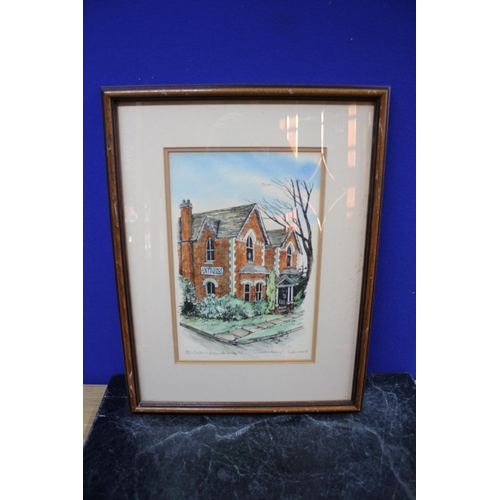 252 - Limited Edition Watercolour Serigraph 21/150 ‘Cheltenham’ Signed by Lawrence ‘82 - 35 x 46cm