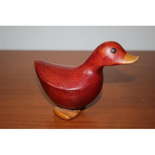 307 - DCUK Red Wooden Duck