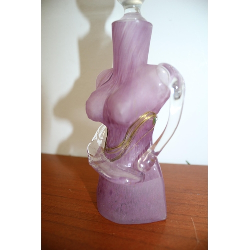 326 - Bust Scent Bottle 19.5cm Tall