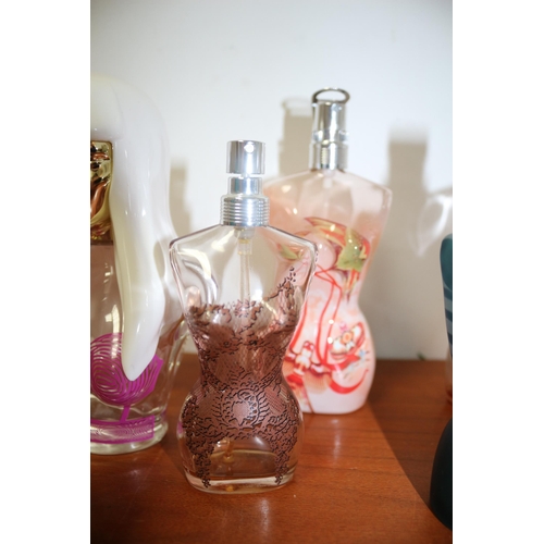 327 - Selection of Perfume Bottles including Jean Paul Gaultier, Nicki Minaj & Mickey Mouse 
Some with con... 