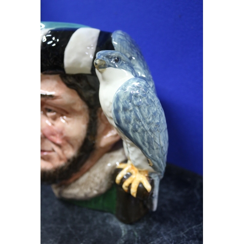 351 - Royal Doulton Toby Jug ‘The Falconer’ large 
19cm High