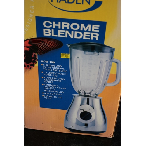 Haden Blender, in box
