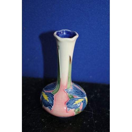 108 - Old Tupton Ware Tube Lined Vase, 10cm