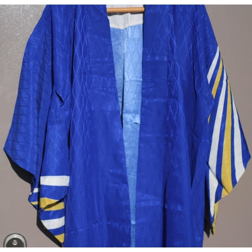 118 - Japanese Hand Made Blue Kimono