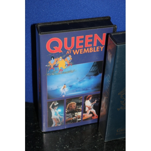 148 - 3 Queen VHS Videos