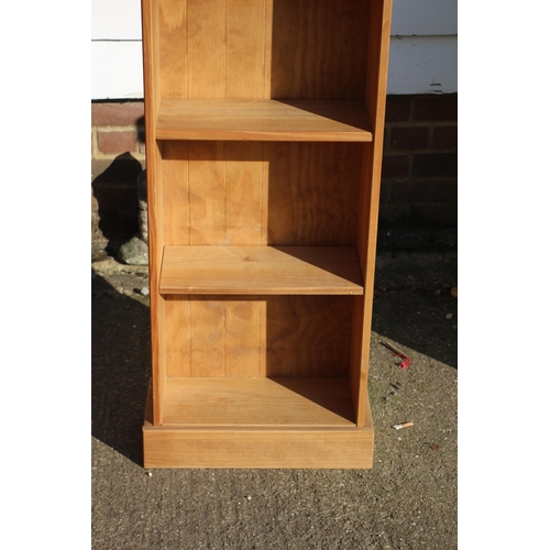 167 - Tall Pine Bookcase, 172 x 20 x 46cm