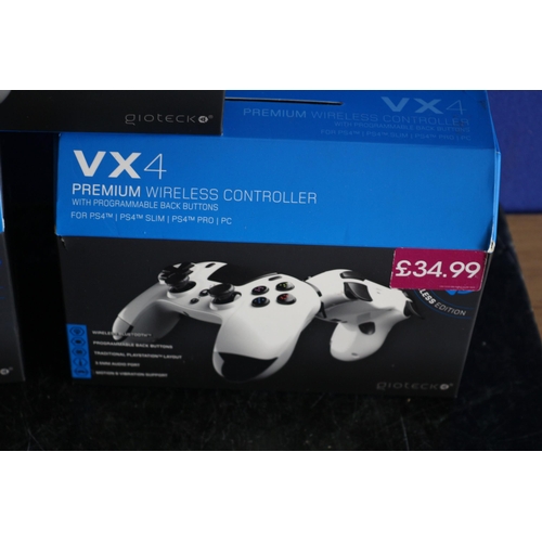 179 - VX4 Gaming Controllers for PS4