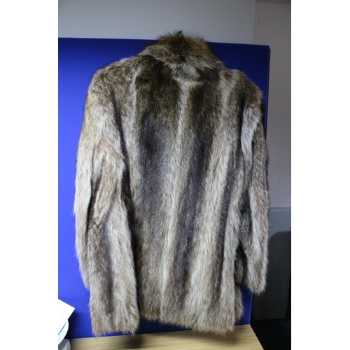 19 - Ladies Fox Fur Vintage Coat