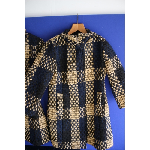 196 - 2 Vintage Korean Knitted Coats - Very Good Quality