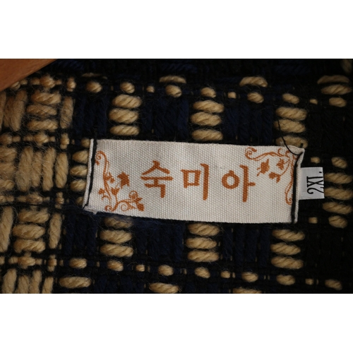 196 - 2 Vintage Korean Knitted Coats - Very Good Quality