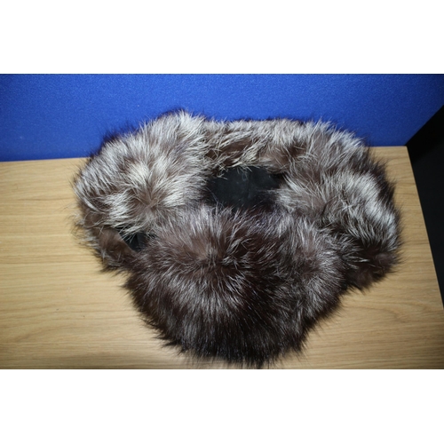 20 - Vintage Fox Fur Hat