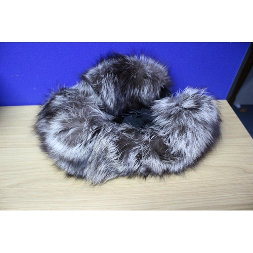 20 - Vintage Fox Fur Hat