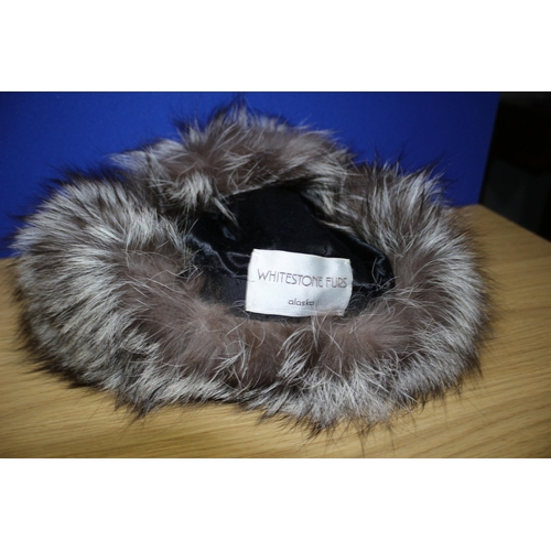 20 - Vintage Fox Fur Hat