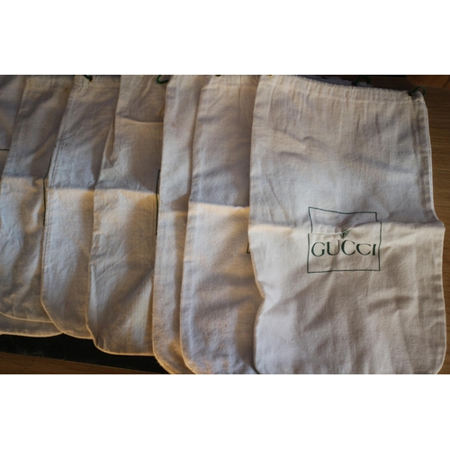 205 - Gucci Dust Bag, 8, Different Sizes