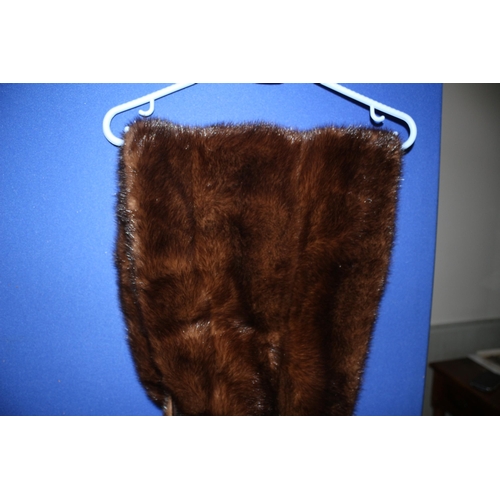 21 - Vintage Mink Fur Shawl