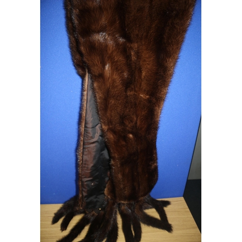 21 - Vintage Mink Fur Shawl