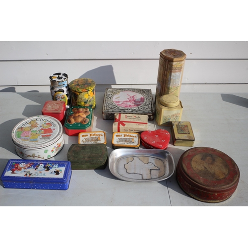 224 - Selection of Tins including Peek Frean