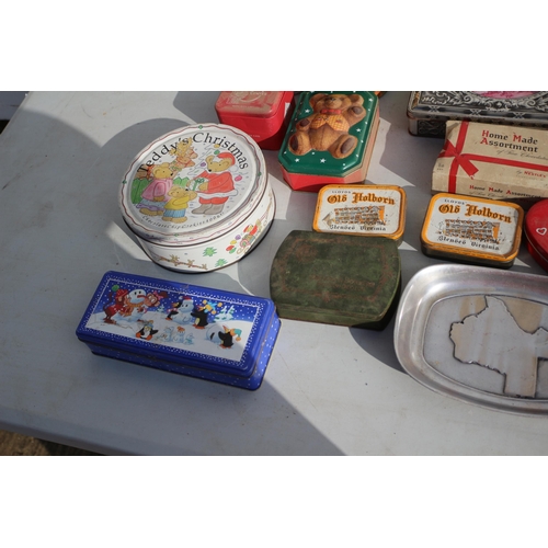 224 - Selection of Tins including Peek Frean