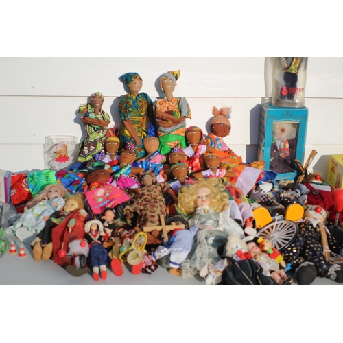 241 - Huge Lot of Dolls, Playing Cards & Toys