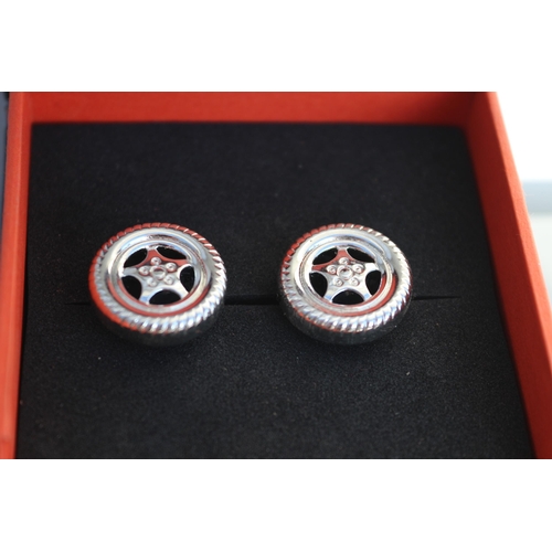 243 - Silver Plated Cufflinks