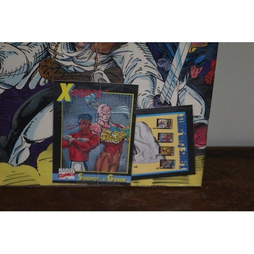 3 - X Force #1 sealed with Trading Cards