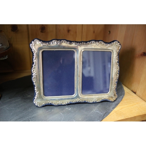 8 - Silver Hallmarked Ornate Picture Frame, 16.5 x 12 cm. Total weight: 182g - Sheffield 1995 - Carr's o... 