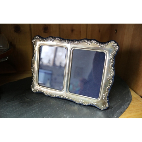 8 - Silver Hallmarked Ornate Picture Frame, 16.5 x 12 cm. Total weight: 182g - Sheffield 1995 - Carr's o... 