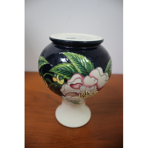 263 - Moorcroft Vase, Limited Edition 28/40, Signed Nicola Slaney, 16cm tall